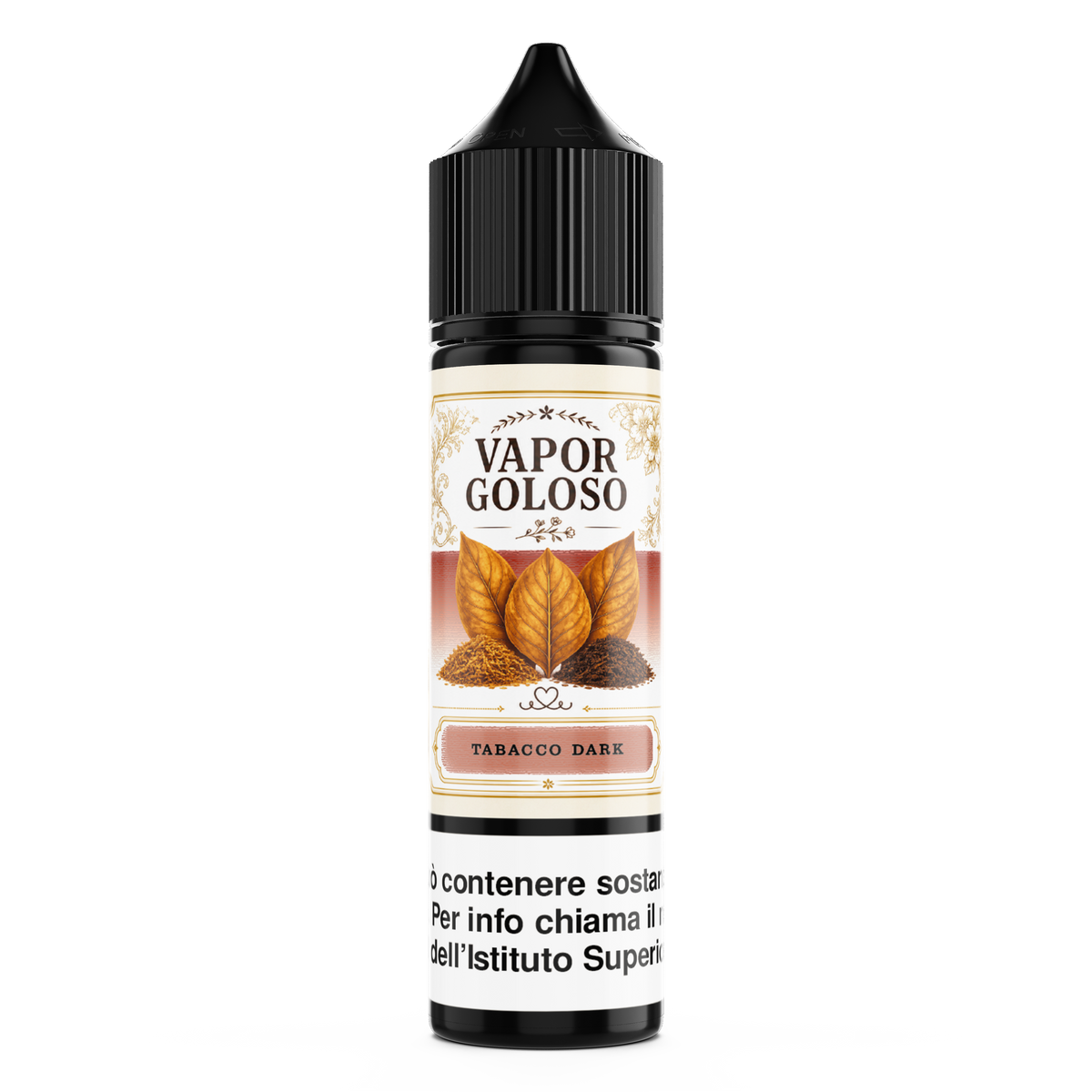 VAPORGOLOSO-TABACCO DARK-10ML-SHOT
