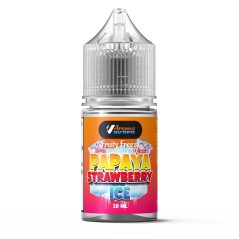 FRUITY FREEZE PAPAYA E STRAWBERRY ICE 10 ML IN 30 ML