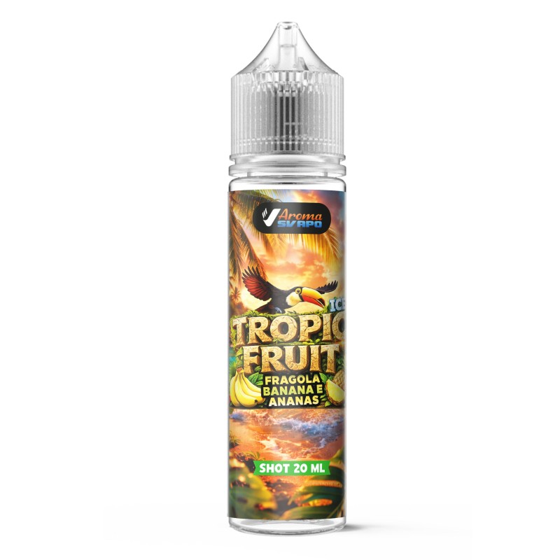 TROPIC FRUIT-FRAGOLA BANANA ANANAS 20 ML IN 60 ML