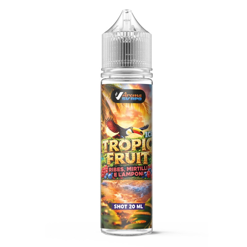 Tropic Fruit - RIBES MIRTILLI E LAMPONI - 60ML
