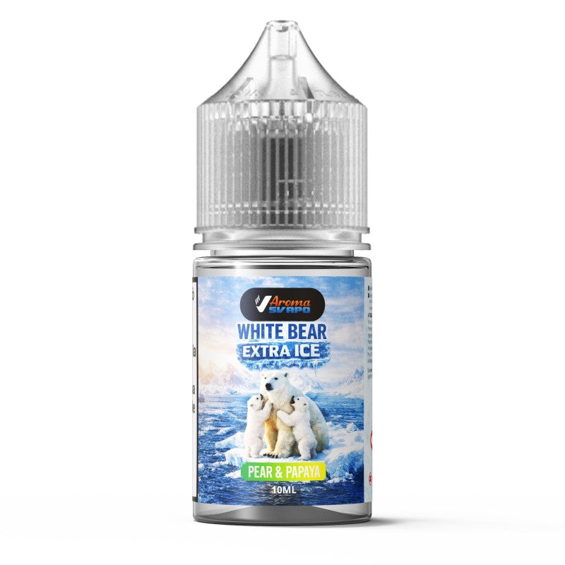 WHITE BEAR FRUITS EXTRA - Pear & Papaya - 30ML