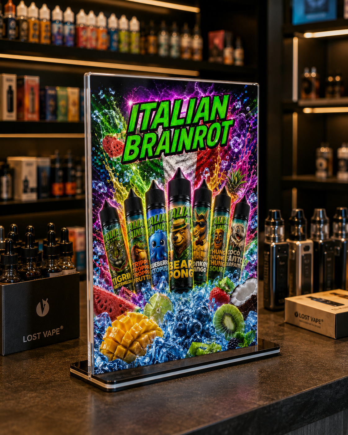 Espositore Catalogo - Italian Brainrot