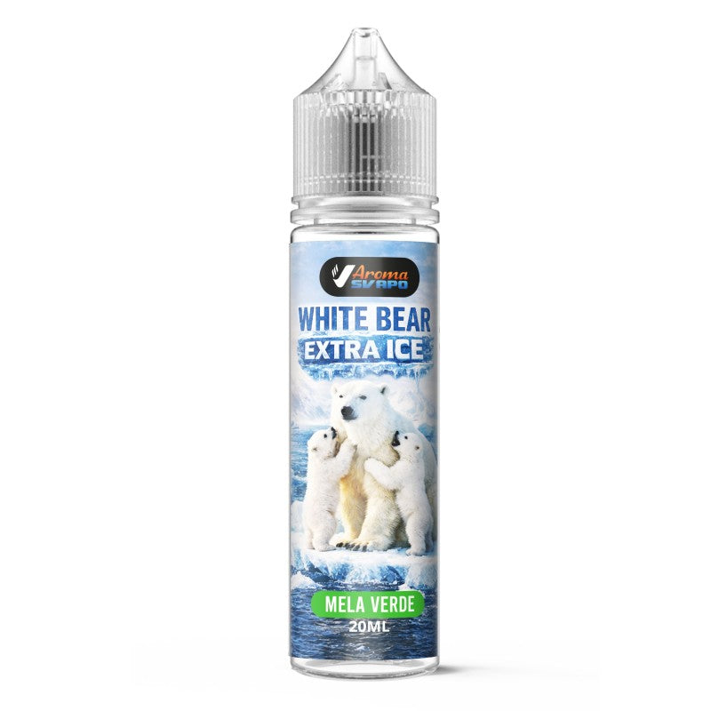 WHITE BEAR ICE - MELA VERDE ICE - 60ML
