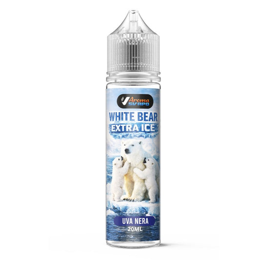 WHITE BEAR FRUITS EXTRA ICE-DARK GRAPE & MANGO 20 ML