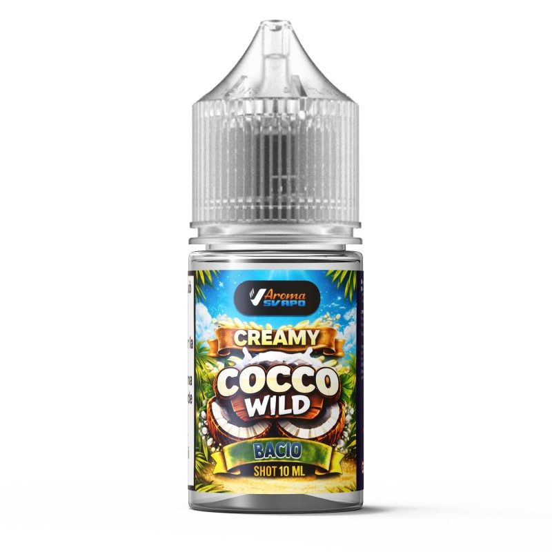 COCCO WILD CREAMY BACIO 10 ML IN 30 ML