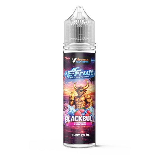 E-FRUIT & ICE- BLACKBULL STRAWBERRY E DARK GRAPES 20 ML