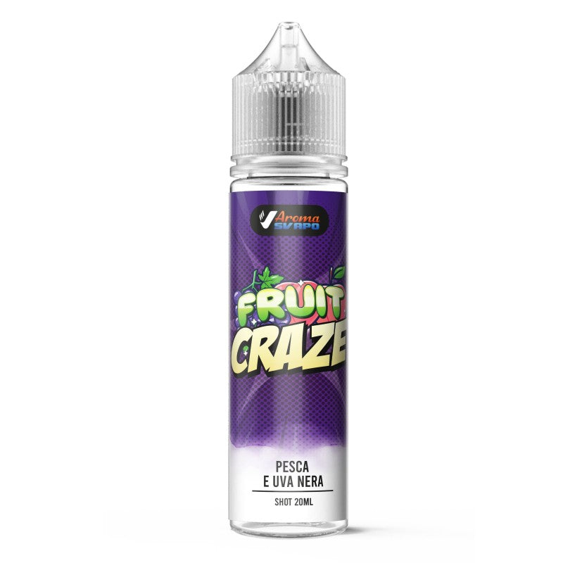 FRUIT CRAZE-PESCA E UVA NERA 20 ML