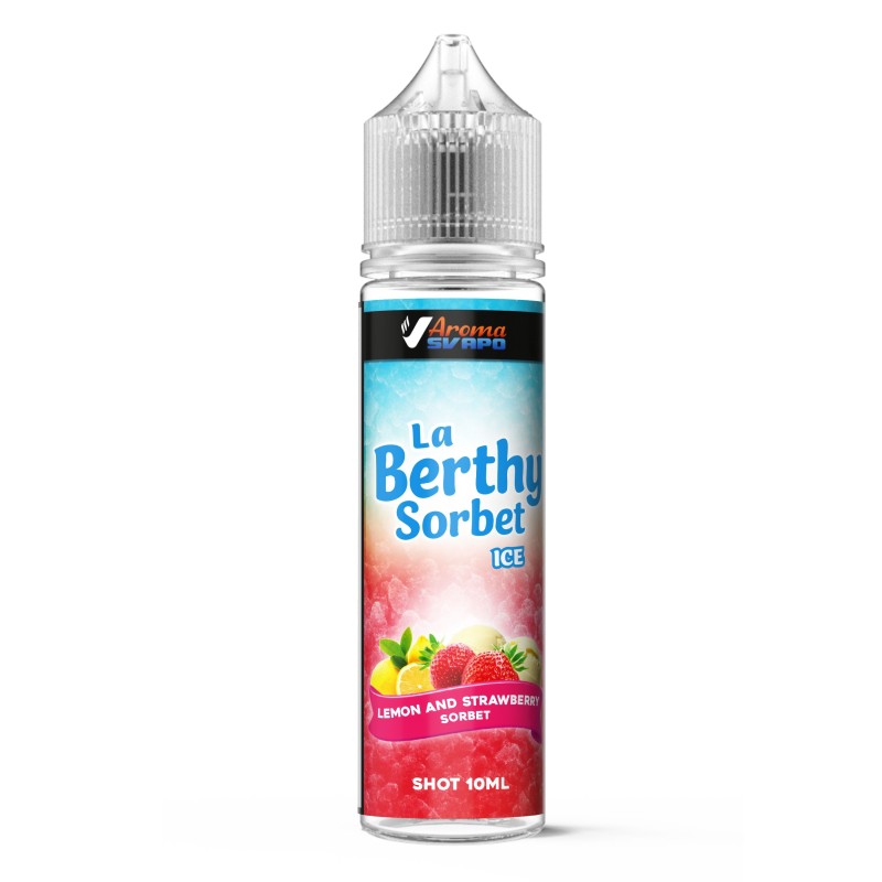 LEMON AND STRAWBERRY SORBET 20 ML IN 60 ML