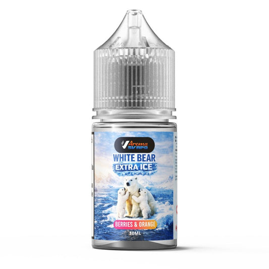 WHITE BEAR FRUITS EXTRA - Berries & Orange - 30ML