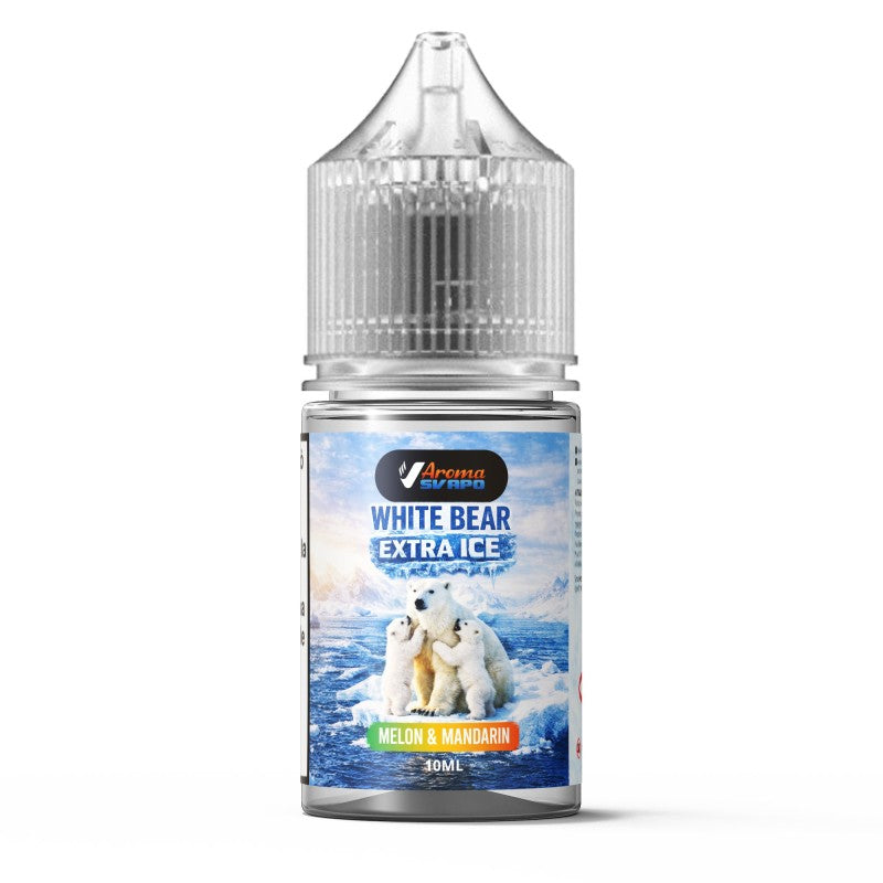 WHITE BEAR FRUITS EXTRA - Melon & Mandarin - 30ML