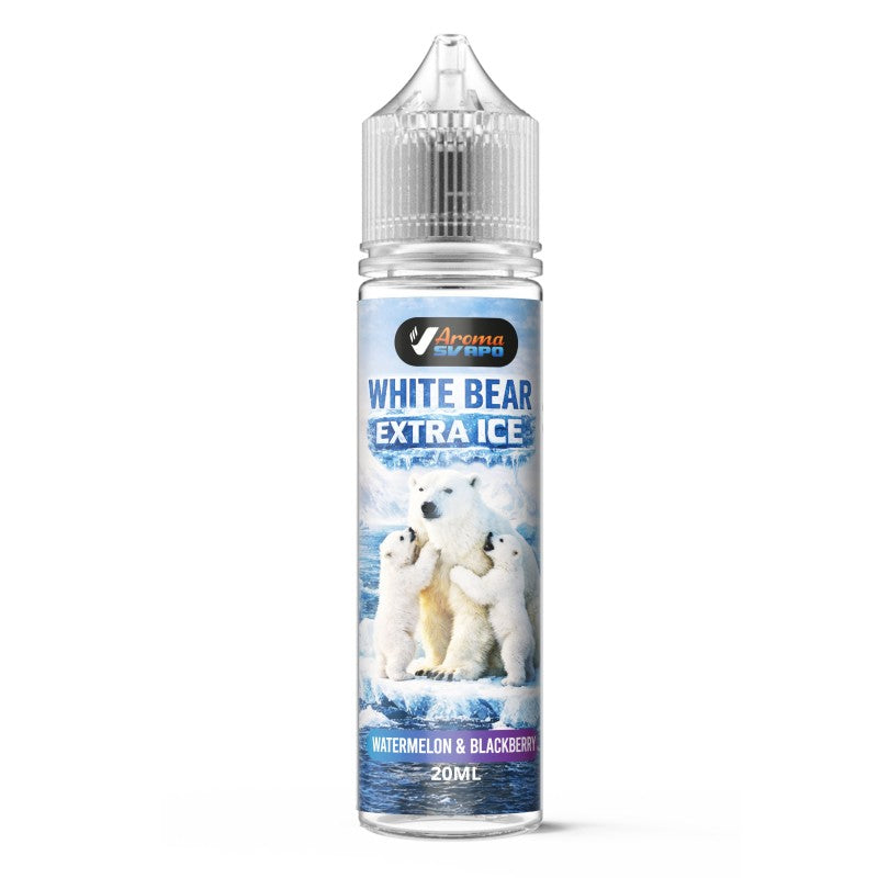 WHITE BEAR FRUITS EXTRA - Watermelon & BlackBerry - 60ML